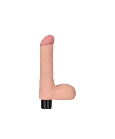 Realistyczny wibrator penis z jadrami 17 cm