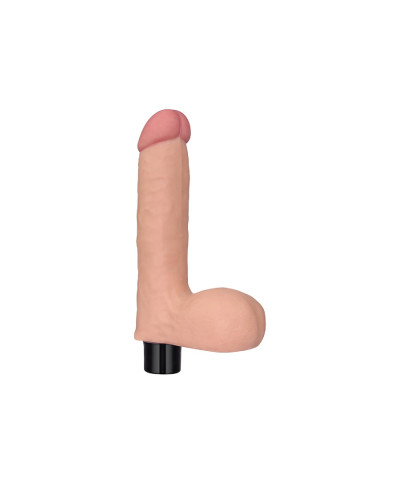 Realistyczny wibrator penis z jadrami 17 cm