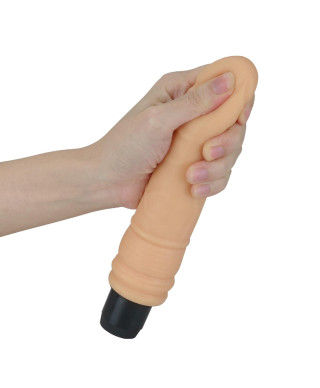 Wibrator realistyczny penis z wibracjami 20 cm