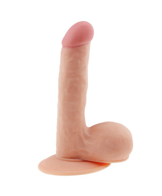 Dildo realistyczne z przyssawką żylaste 18 cm