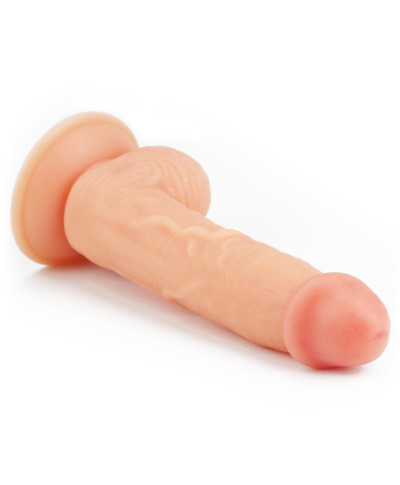 Wyżyłowany penis gruby z przyssawką dildo 20 cm