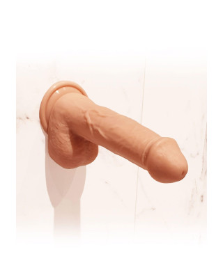 Rotating Beads Vibrating Dildo
