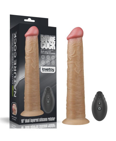 Realistyczne silikonowe żylaste sex dildo 26 cm