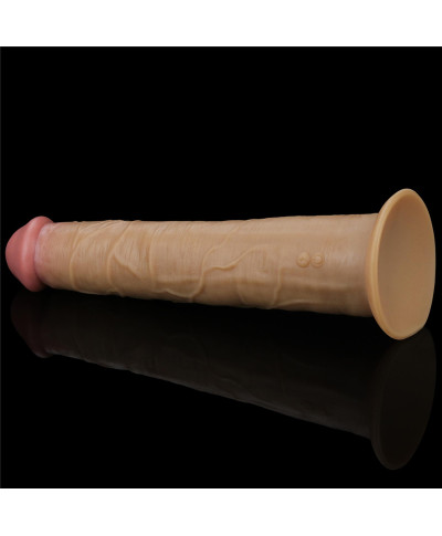 Realistyczne silikonowe żylaste sex dildo 26 cm