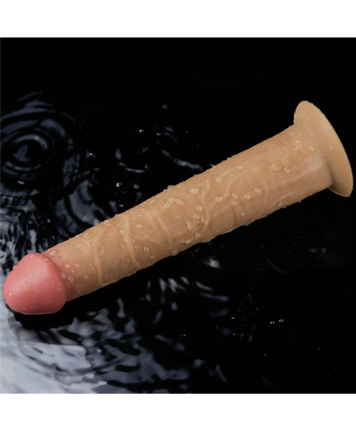 Realistyczne silikonowe żylaste sex dildo 26 cm