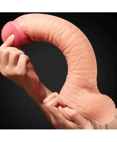 Ogromne dildo realistyczny wygląd przyssawka 30 cm