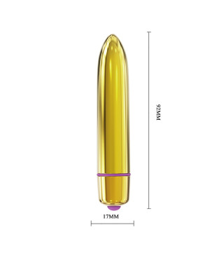 Mini wibrator mały masażer stymulator 10 tryb 9cm