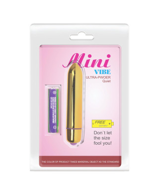 Mini wibrator mały masażer stymulator 10 tryb 9cm