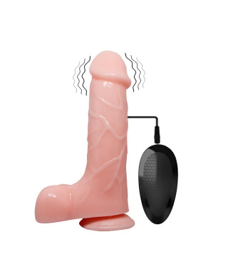 Realistyczny penis z wyżyłowanym trzonem 21 cm