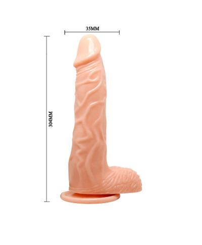 Wyżyłowane duże dildo penis z przyssawką 305 cm