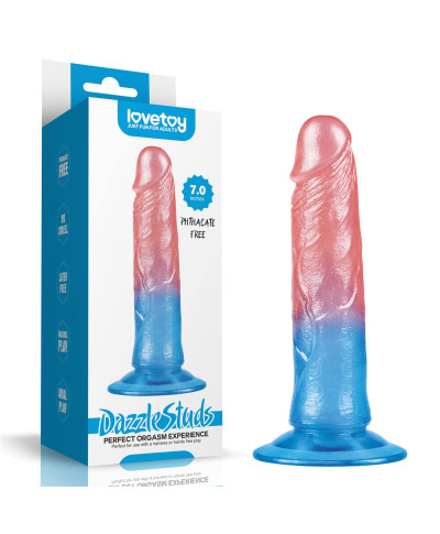 Żelowe dildo penis silikonowy z przyssawką