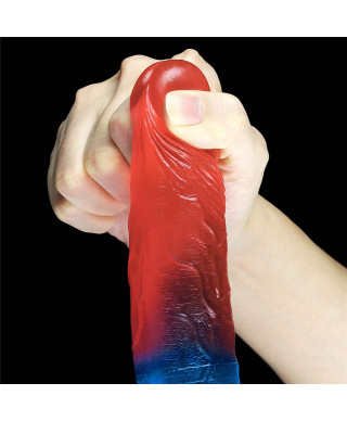 Żelowe dildo penis silikonowy z przyssawką