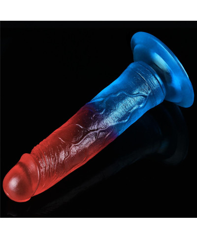 Żelowe dildo penis silikonowy z przyssawką