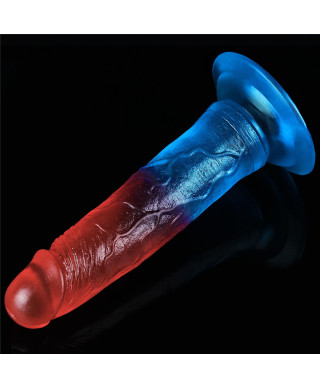 Żelowe dildo penis silikonowy z przyssawką