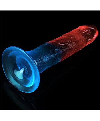 Żelowe dildo penis silikonowy z przyssawką