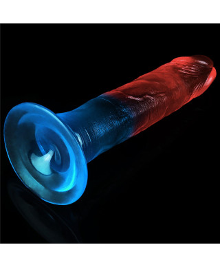 Żelowe dildo penis silikonowy z przyssawką