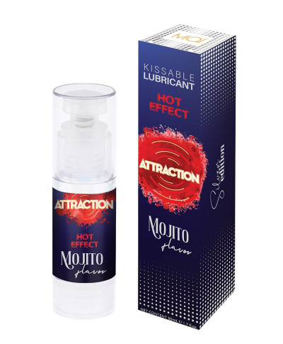 LUBRICANT ATTRACTION HEAT MOJITO 50 ML