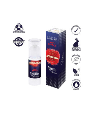 LUBRICANT ATTRACTION HEAT MOJITO 50 ML