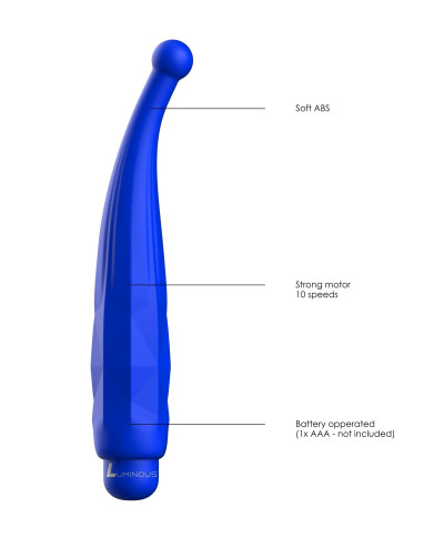 Mini wibrator pocisk 10 trybów okragła końcówka