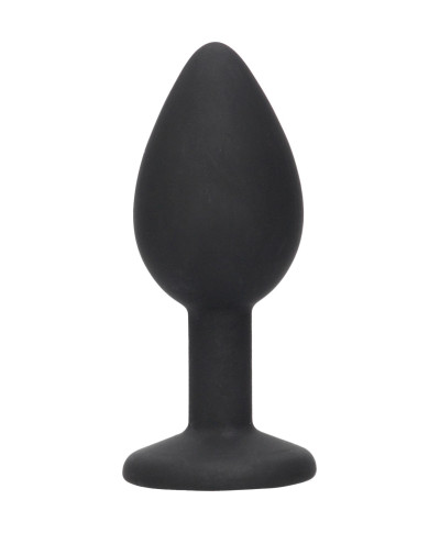Korek analny z kryształkiem plug silikonowy sex
