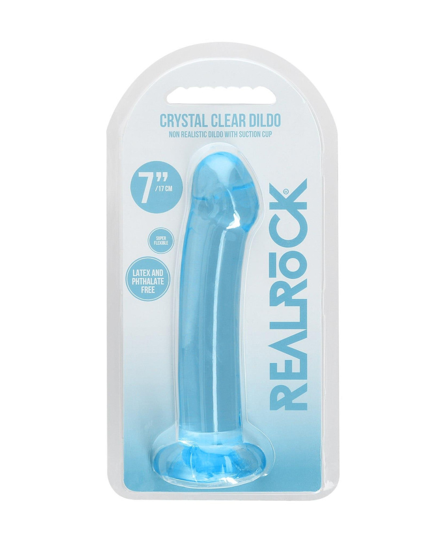 Dildo z mocna przyssawka penetracja pochwy 17 cm