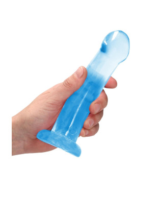 Dildo z mocna przyssawka penetracja pochwy 17 cm