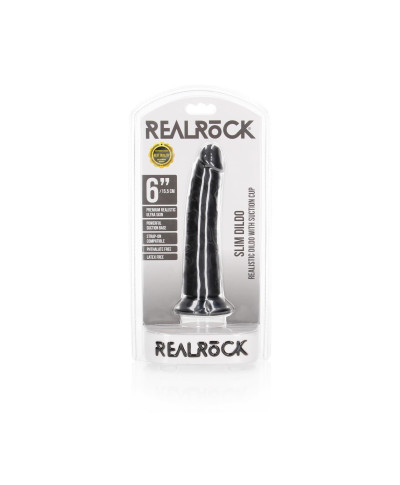 Slim Realistic Dildo with Suction Cup - 6 155 cm