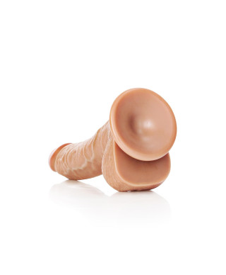 Duże Silikonowe żylaste dildo przyssawka 23 cm