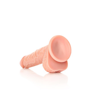 Realistyczne cieliste dildo z przyssawką 23 cm