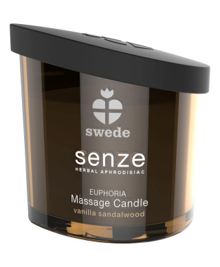 Swede - Senze Euphoria Massage Candle Vanilla Sandalwood