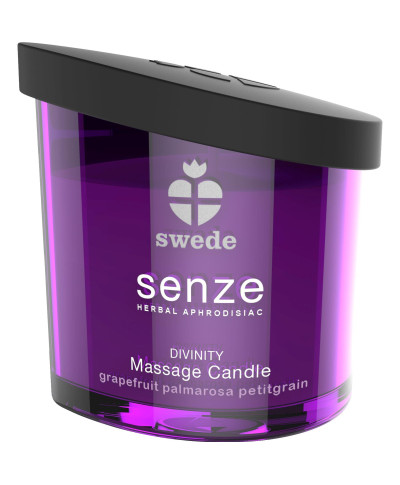 Swede - Senze Divinity Massage Candle Grapefruit Palmarosa Petitgrain