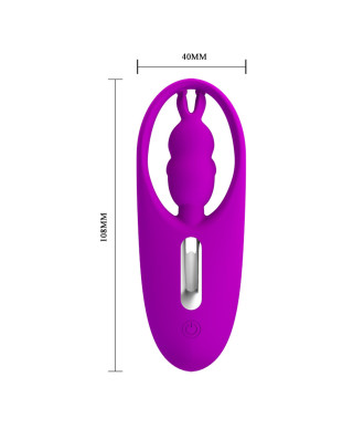 Mały wibrator masażer łechtaczki do majtek USB