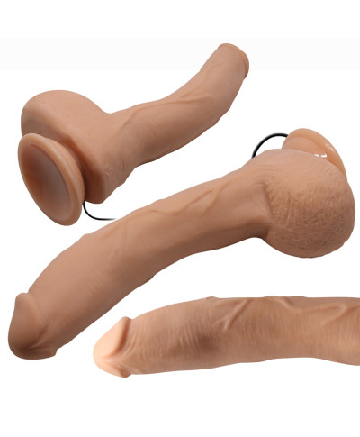 Sztuczny penis realistyczne dildo wibracje 27cm