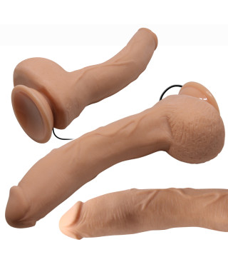 Sztuczny penis realistyczne dildo wibracje 27cm