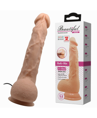 Sztuczny penis dildo realistyczne wibracje 24 cm