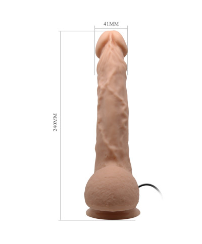 Sztuczny penis dildo realistyczne wibracje 24 cm