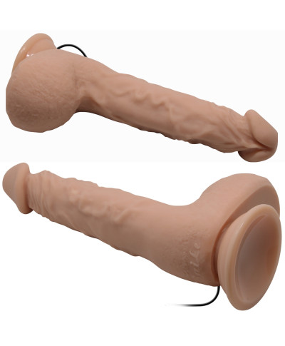 Sztuczny penis dildo realistyczne wibracje 24 cm