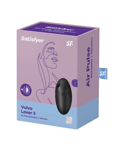 Stymulator łechtaczki Satisfyer Vulva Lover3 black