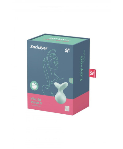 Masażer łechtaczki Satisfyer Viva la Vulva 3 mięta