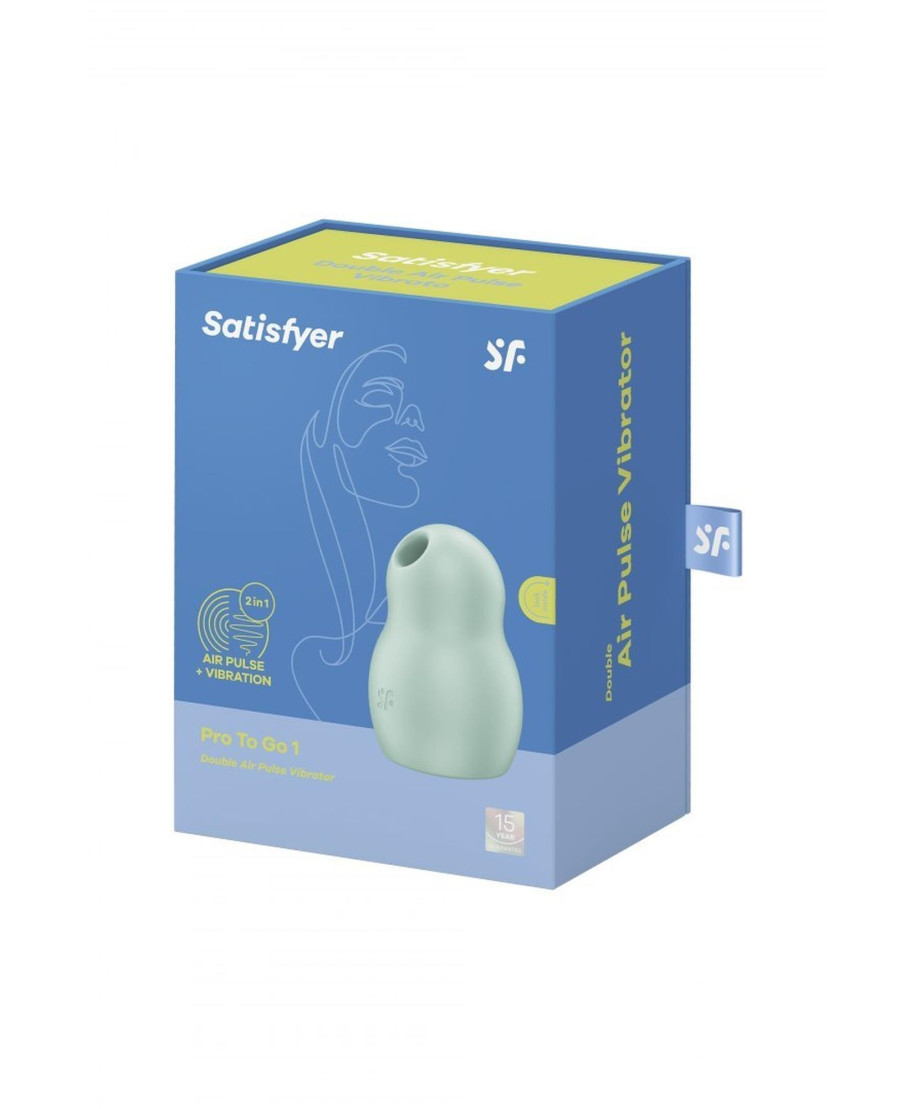 Powietrzny stymulator Satisfyer Pro To Go 1 mięta