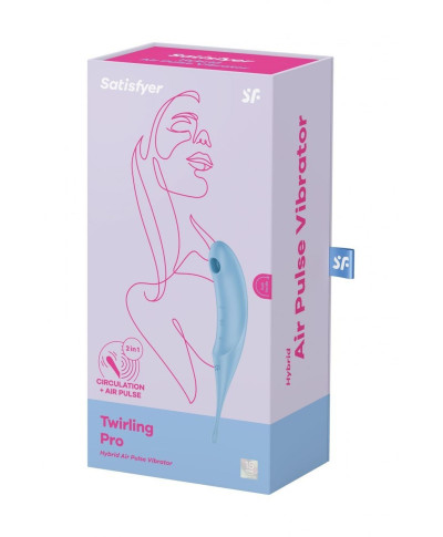 Stymulator powietrzny Satisfyer Twirling Pro Blue