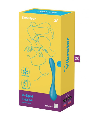 Wibrator punktu G Satisfyer G-Spot Flex 5 petrol