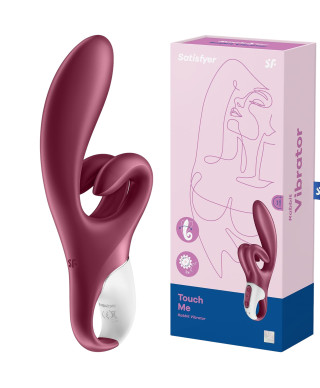 Wibrator króliczek Satisfyer Touch Me bordowy