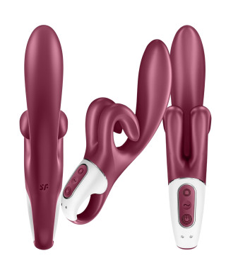 Wibrator króliczek Satisfyer Touch Me bordowy