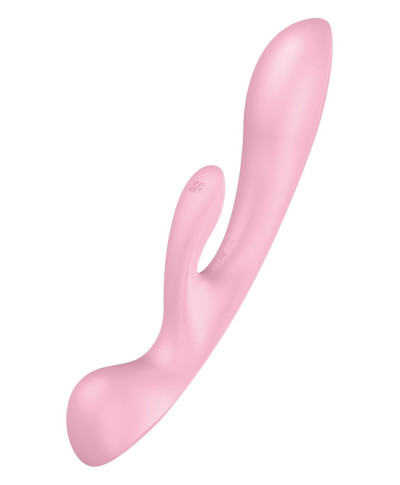 Wibrator króliczek masaż łechtaczki satisfyer róż