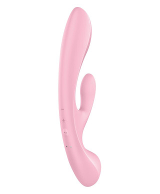 Wibrator króliczek masaż łechtaczki satisfyer róż