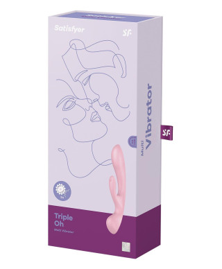 Wibrator króliczek masaż łechtaczki satisfyer róż