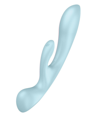 Króliczek wibrator masaż łechtaczki satisfyer blue