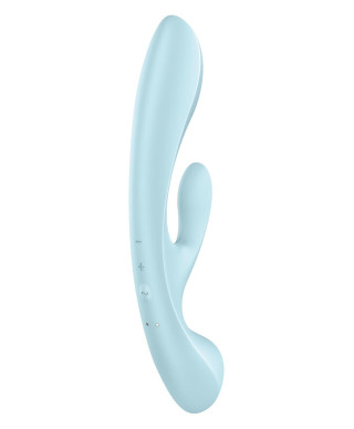 Króliczek wibrator masaż łechtaczki satisfyer blue