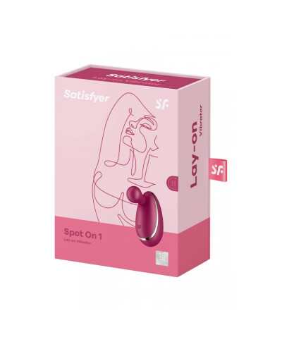 Masażer łechtaczki Satisfyer Spot On 1 berry